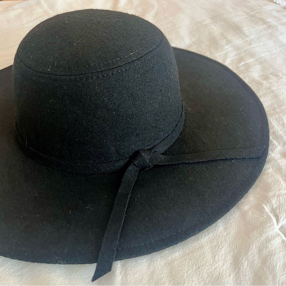Black Suede Hat